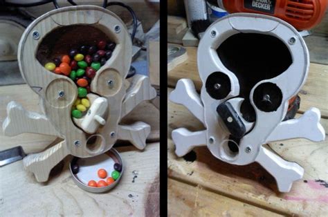 Step By Step Woodworking Project Candy Dispenser ~ Gudafo