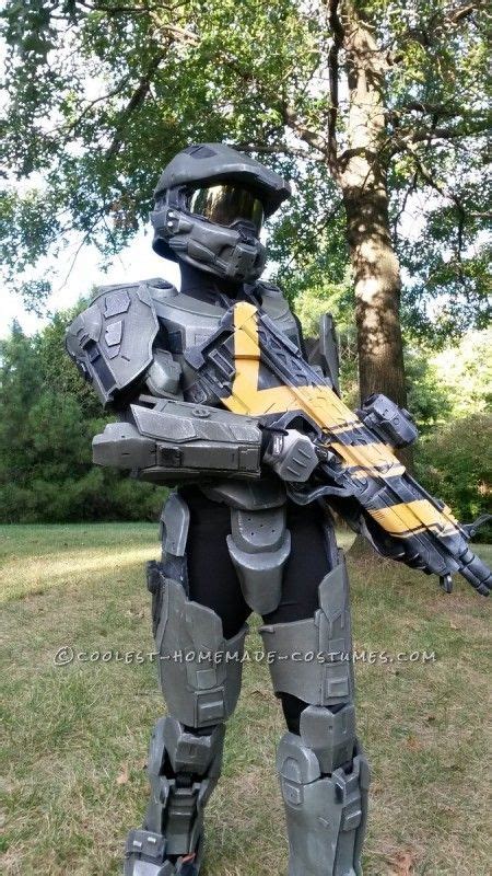 Halo 4 Master Chief Costume For 12 Year Old Boy Completely Scratchbuilt