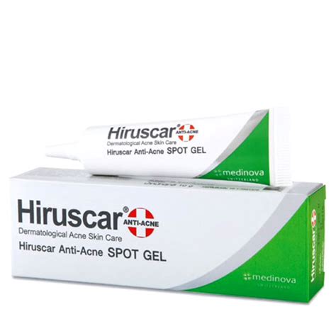 Using hiruscar during the day, i can freely apply moisturizer and sunscreen without affecting the aesthetics. Hiruscar Anti Acne Spot Gel, hỗ trợ ngăn ngừa mụn và hỗ ...