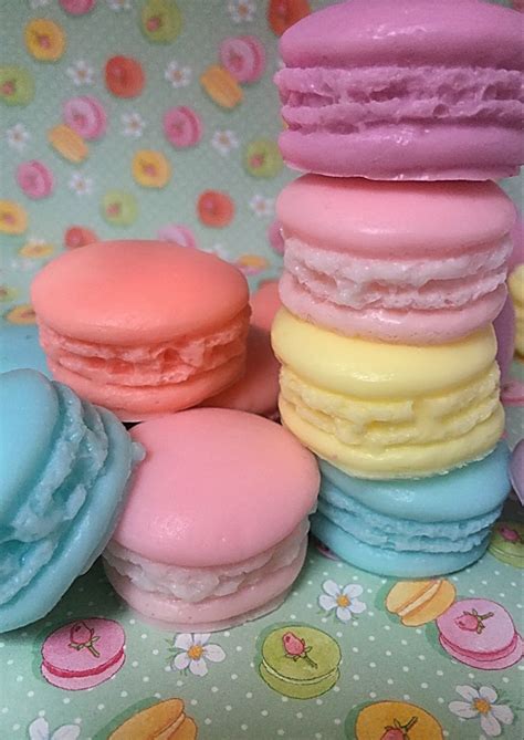 Macaron Soaps T Set Dessert Soap Unique Items Products Pink Candy
