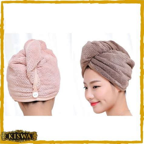 Buy Quick Dry Hair Towel Cap Online At Best Price In Pakistan