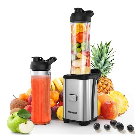 The creators of this course have collectively. Homgeek Mini 350W Fruit and Vegetable Single Serve Juice ...