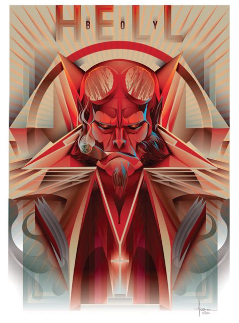 Hellboy Vector Tribute On Behance