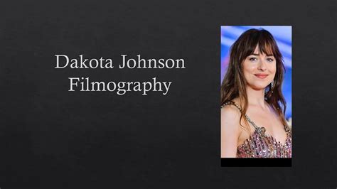 Dakota Johnson Filmography Movies List Youtube