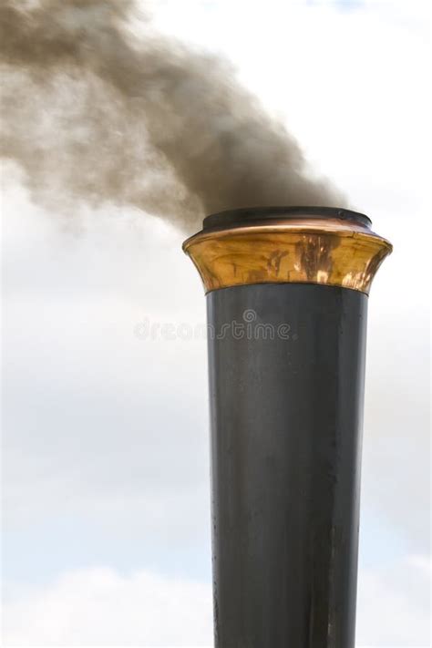 Smoke Stack Of A Steam Traction Engine Stock Photography Image 15004032