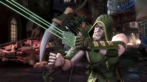 Injustice Gods Among Us Green Arrow Klassic Battle Simulator Youtube