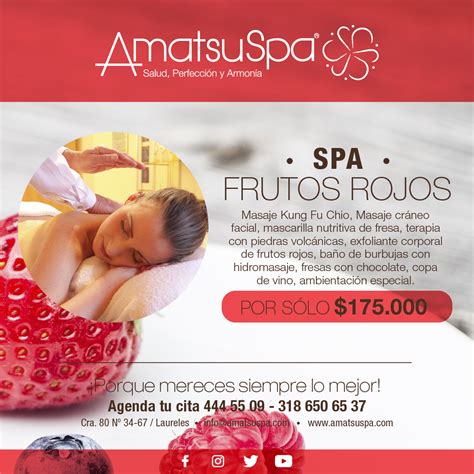 ¡promociones Todos Los Meses Spa En Medellín Amatsu Spa