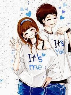 Lihat ide lainnya tentang gambar anime, gambar, animasi. Cartoon Korean Couple | Pasangan lucu, Pasangan animasi ...