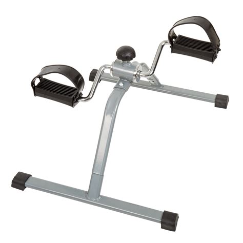 Wakeman Portable Under Desk Stationary Fitness Machine Indoor Exercise