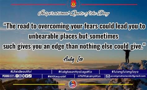 Pcadg Metro Manila On Twitter The Road To Overcoming Your Fears Could Lead You To Unbearable