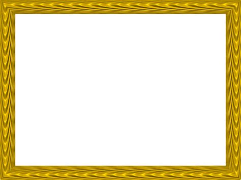 Yellow Elegant Fabric Fold Embossed Frame Rectangular Powerpoint Border