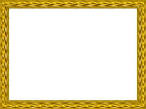 Yellow Border Frame Png Transparent Png Mart