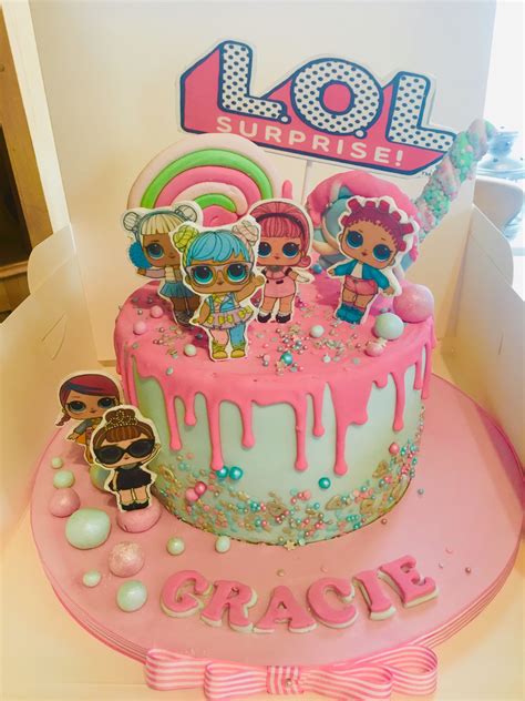 Lol surprise doll unicorn cake. LOL surprise Cake (With images) | Cake, Surprise cake ...