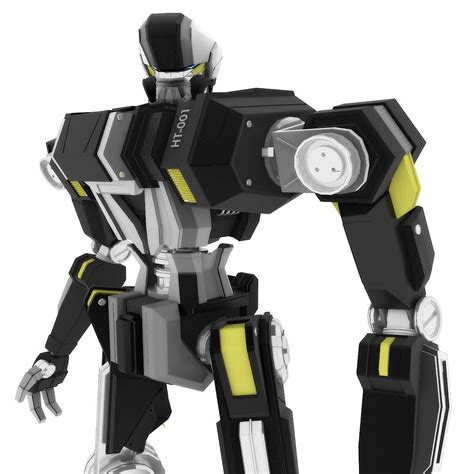Robot Ht 001 3d Model Cgtrader