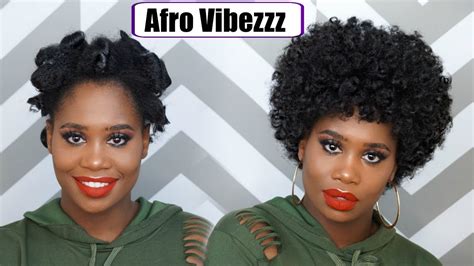 Big Curly Afro Tutorial Video Black Hair Information