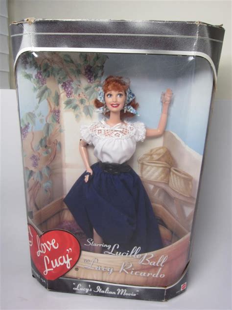 i love lucy s italian movie mattel 1999 doll new nrfb lucille ball see video ebay