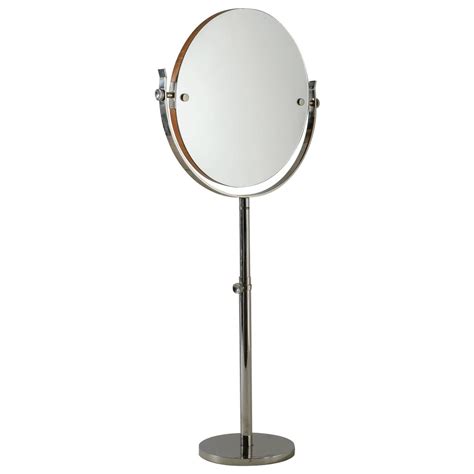 Use them as a starting point and feel free to adjust them to fit your space and to accommodate the users of the. Large Height-Adjustable Nickel Vanity or Shaving mirror ...
