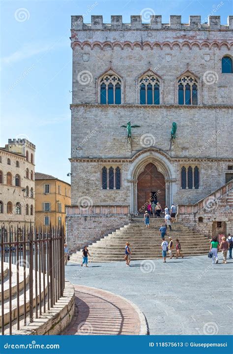 The Ancient Architectures Of Perugia Editorial Stock Photo Image Of