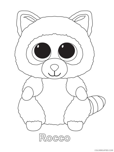 Beanie Boo Coloring Pages That You Can Print Speckles Beanie Boo