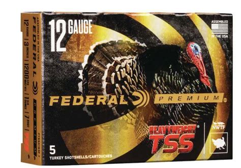 Federal Ptssx193f 7 Premium Heavyweight Tss Turkey Loads 12ga 3 1 3