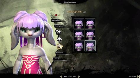Female Asura Detailed Character Creation Guild Wars 2 Youtube