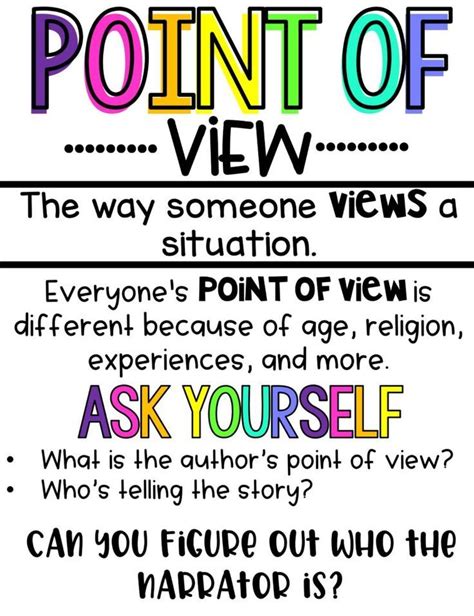 Which Best Describes The Narrators Point Of View