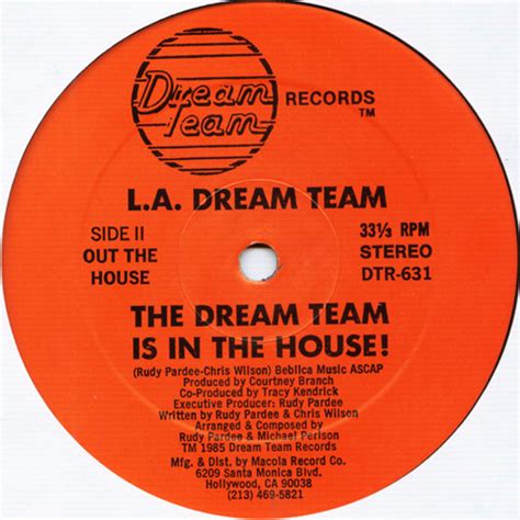 La Dream Team The Dream Team Is In The House Used Vinyl High