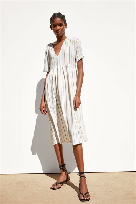Zara Striped Dress 04215310 V2019