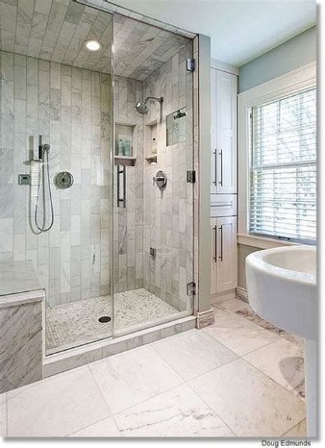 Combining dark ceramic tiles and subway tiles for walk in shower, this is an enchanting idea you cannot resist. 32 The Best Master Bathroom Remodel Ideas For Summer ...