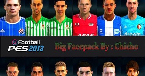 While the very large majority of tattoos are made up primarily of black ink and. PES 2013 Big Facepack By Chicho ~ PES PATCH | FIFA MODS ...