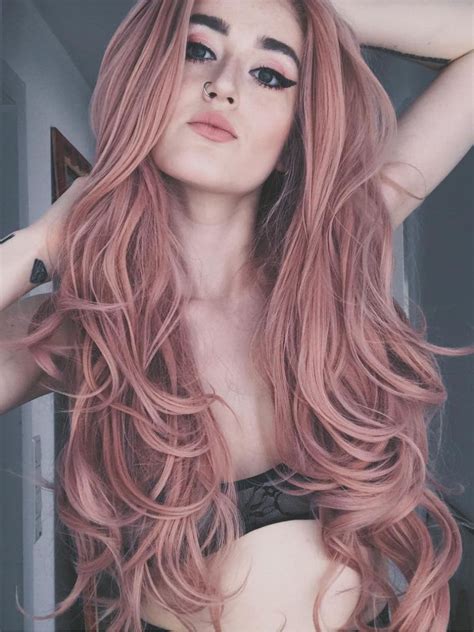 Long hair wigs are the perfect choice if you want a feminine, romantic wig that offers a variety of styling options. Peach Pink Long Wavy Lace Front Synthetic Wig SNY102 ...