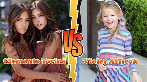 Violet Affleck Vs Clements Twins Ava And Leah Clements Transformation