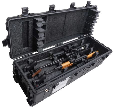 Case Club Multiple 4 Rifleshotgun And 3 Pistol Waterproof Shipping Case