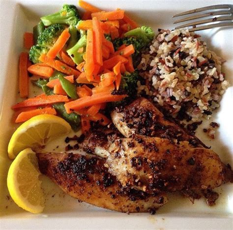 Serve it over rice and vegetables, and dinner is ready in just minutes. Blackened Tilapia | Healthy recipes, Blackened tilapia ...
