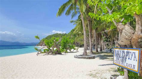 Malcapuya Island Beach Coron Palawan Philippines