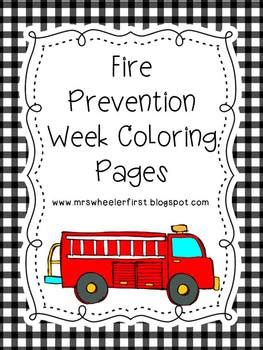 grade health fire safety coloring pages