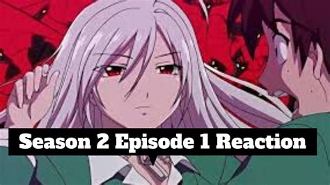 Rosario Vampire Blind Reaction Season 2 Episode 1 English Dub Review