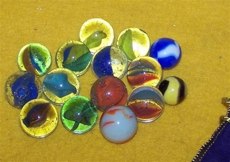 Vintage marble prices and value often relate to artistic merit. Vintage Glass Cats Eye Marbles 1 Bumble Bee 15 Total - Marbles