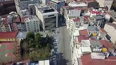 Taksim meydanı ve istiklal caddesi havadan görüntülendi Dailymotion Video