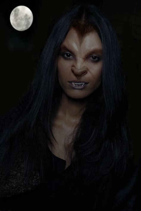 Werewolf Lady Female Werewolves Werewolf Aesthetic Werewolf Makeup