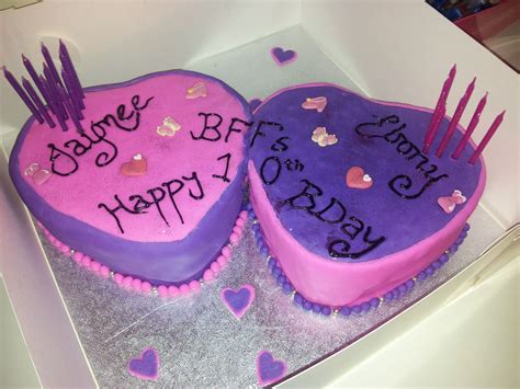 bff s shared birthday cake such a gorgeous cake for two gorgeous friends birthday cake cake