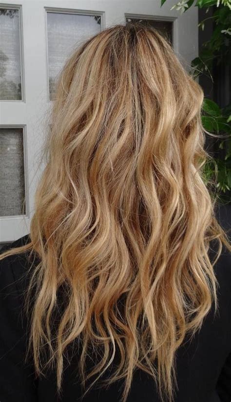 Sandy blonde hair color chart & formula. beach wave perm? | Hair styles, Sandy blonde hair, Long ...
