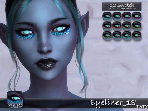 Eyeliner 18 Tatygagg At Tsr Sims 4 Updates