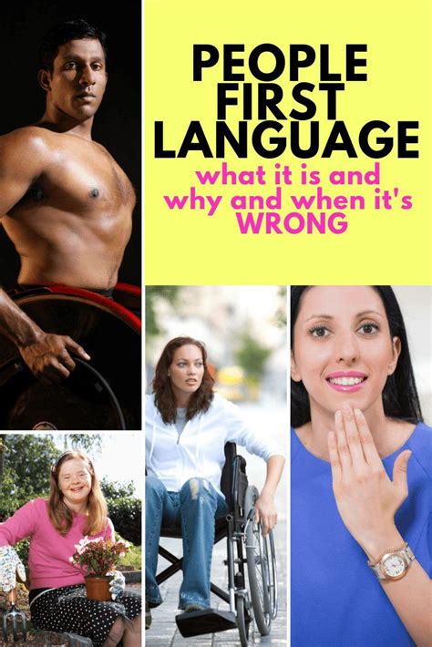 What People First Language Is And Why And When Its Wrong First