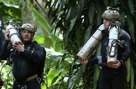 Thailand Rescue Operations To Save The Soccer Team Trapped In Cave