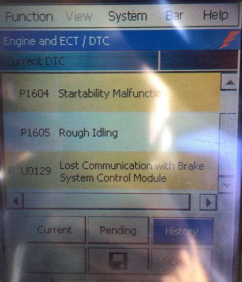 The cost to diagnose the p1603 toyota code is 1.0 hour of labor. Ошибки (P1603, P1604, P1605, U0129) — бортжурнал Toyota ...
