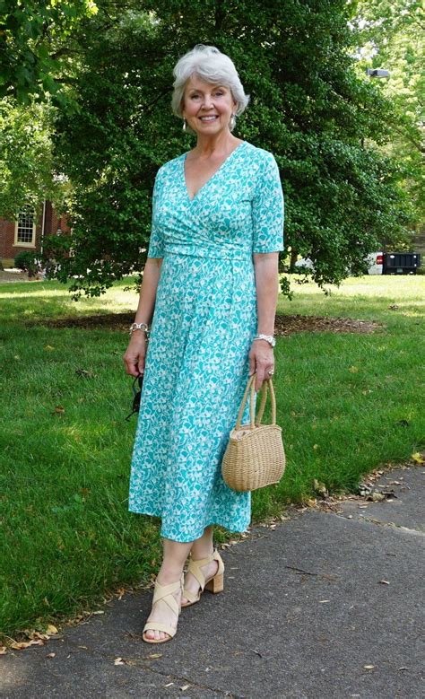 a summer dress in 2022 over 60 fashion older women dresses stylish older