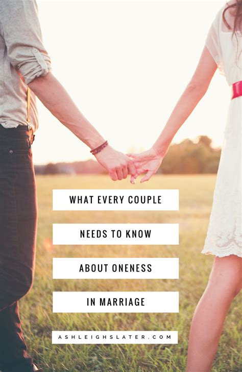 What Every Couple Needs To Know About Oneness In Marriage ⋆ Ashleigh Slater