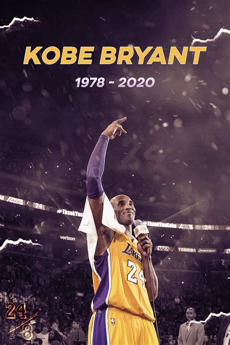 Kobe Bryant Tribute Basketball Dribble Kobe Bryant Rip Hd Phone