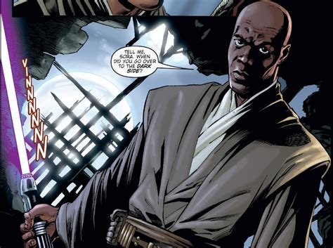 Mace windu was a revered human male jedi master and member of the jedi high council during the last years of the galactic republic. Mace Windu VS Sora Bulq - Comicnewbies